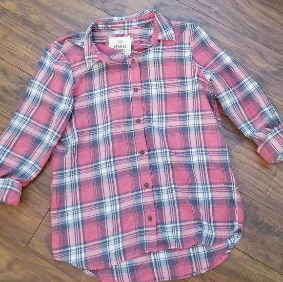 SO Tops - SO Button Down Flannel